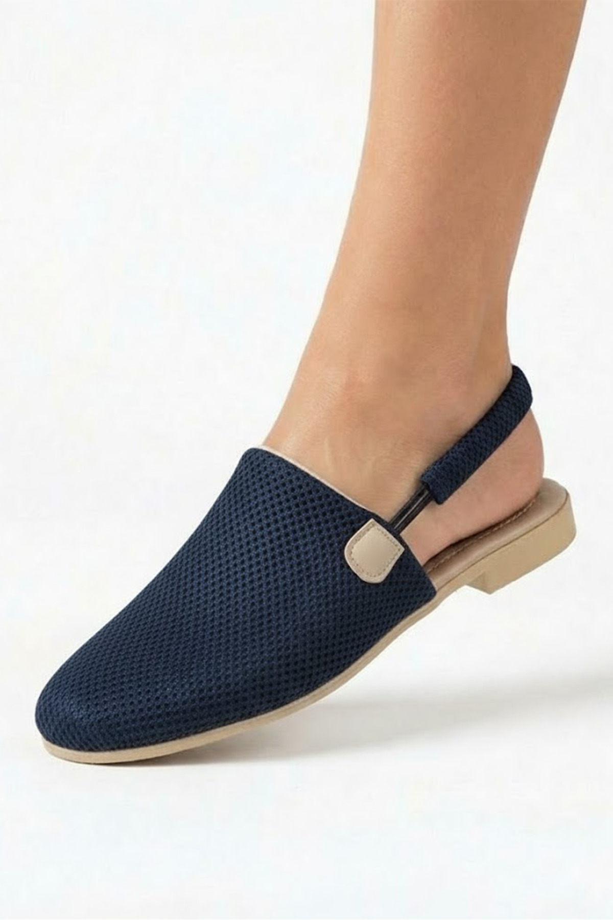 SWORD  Arka Lastik Bantlı Yazlık Sandalet | Günlük Sandalet | Kadın Sandalet - Görsel 2