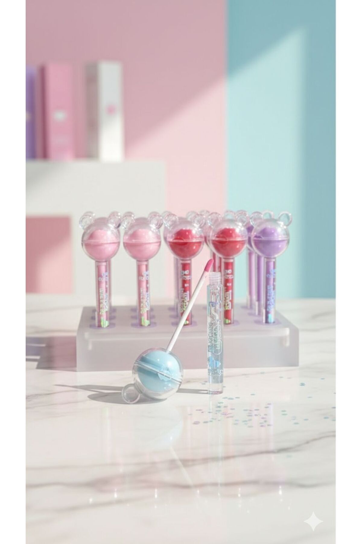 Royal paris 2in1 Bear Lollipop Lip Balm – Çift Taraflı Dudak