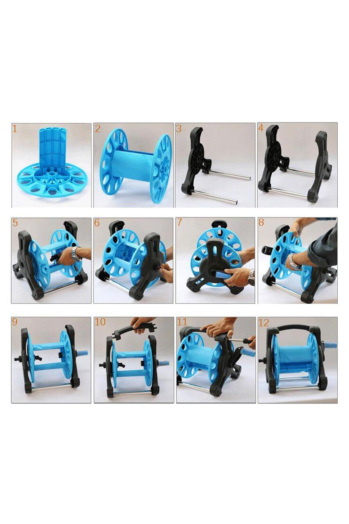 NZB Makaralı Hortum Seti 20 Metre Garden Kit Bahçe Çeşme Su