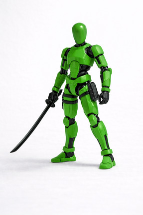 MODA 3D Baskı Koleksiyon Dummy Figür – Eklemli Pozlanabilir Model