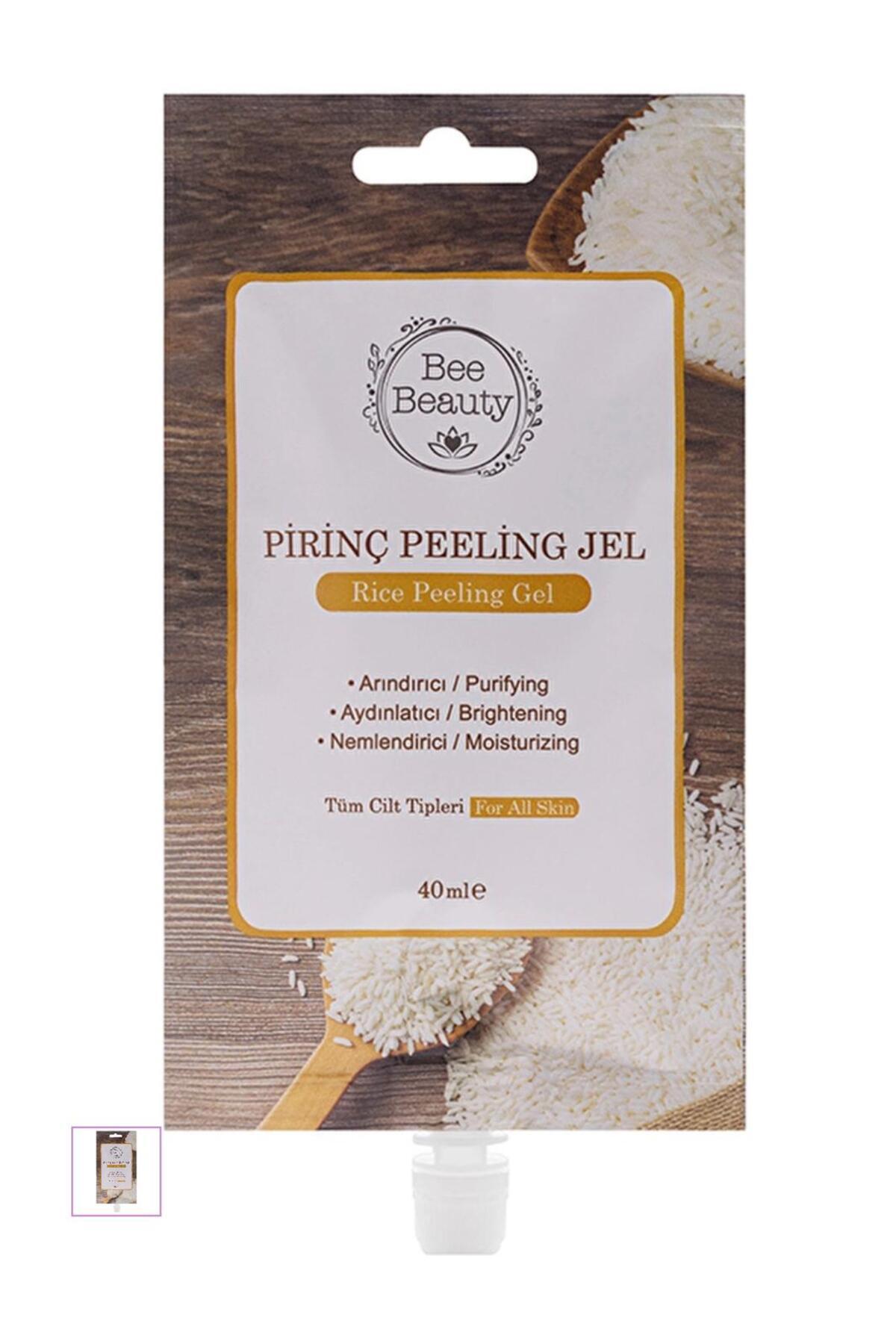 Bee Beauty ژل لایه بردار برنج ۴۰ میلی لیتر — برنج