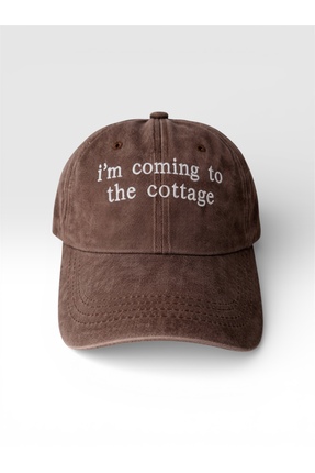 Stayberry Store Heated Rivalry i'm coming to the cottage Kahverengi Şapka