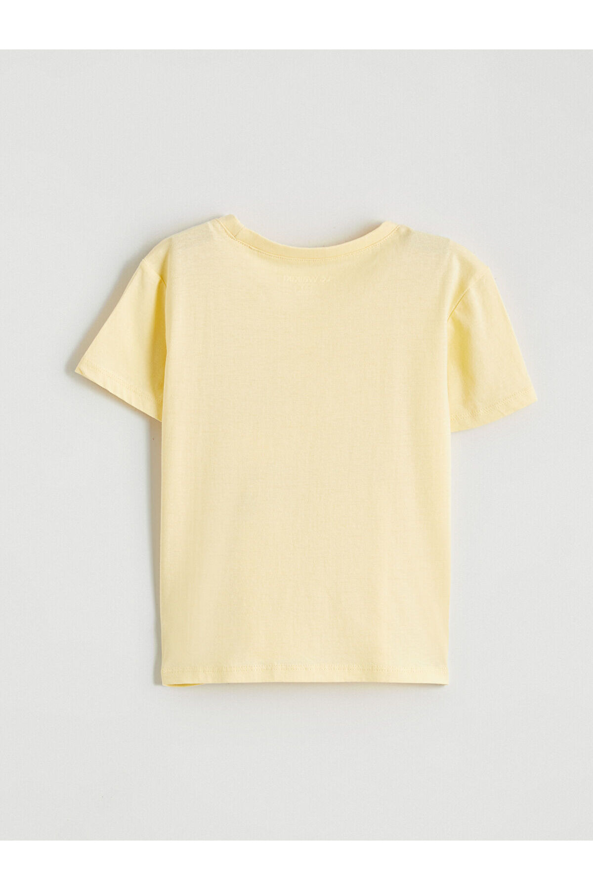 LC Waikiki Elsiva Collection Sarı Bisiklet Yaka Baskılı Erkek Çocuk Pijama Takımı fotoğrafı 4 (önizleme)