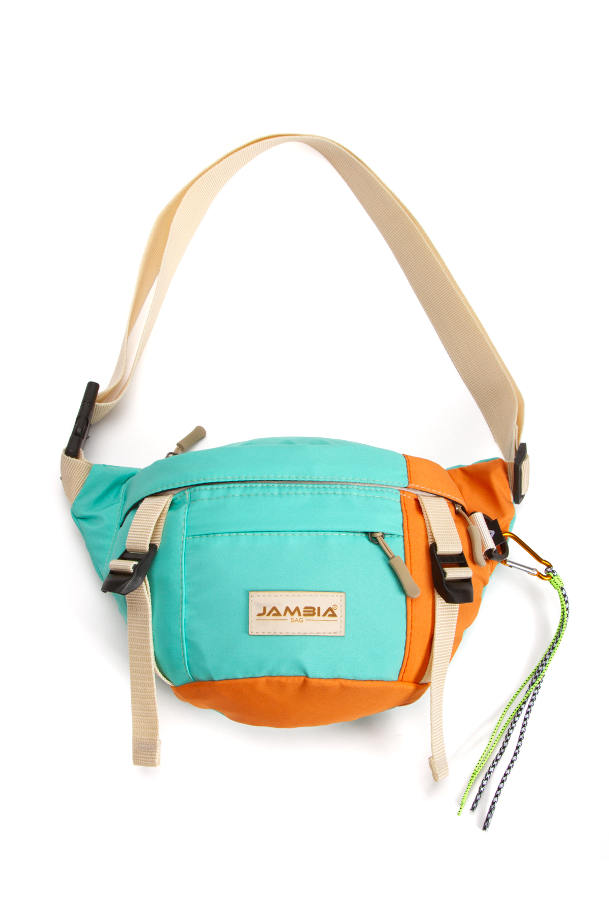 LOOP DESIGN Unısex Çok Renkli Freebag Bel & Omuz Çantası, Fonksiyonel ve Şehir Stiline Uyumlu görsel 3