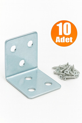 BAŞKAN YAPI HIRDAVAT L Demir Gönye Köşebent 30x35x35mm - Mobilya Dolap Raf Ma...