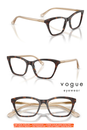 Vogue VO5662-I W656 52-17 145 + Premium Blue Light Protection (Drive Support)