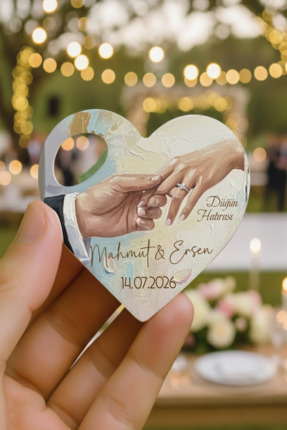 levon tekstil Kişiye özel açacak Magnet (20 ADET) Özel tasarım Magnet - Nişan...