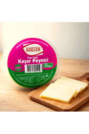 HARZEM 500 gr Tam Yağlı Kaşar Peyniri