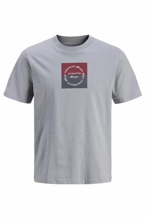 Jack & Jones Jorcatskills Square Branding Erkek T-Shirt 12290856