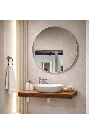 AYNA MERKEZİ Sade Banyo Aynası 30