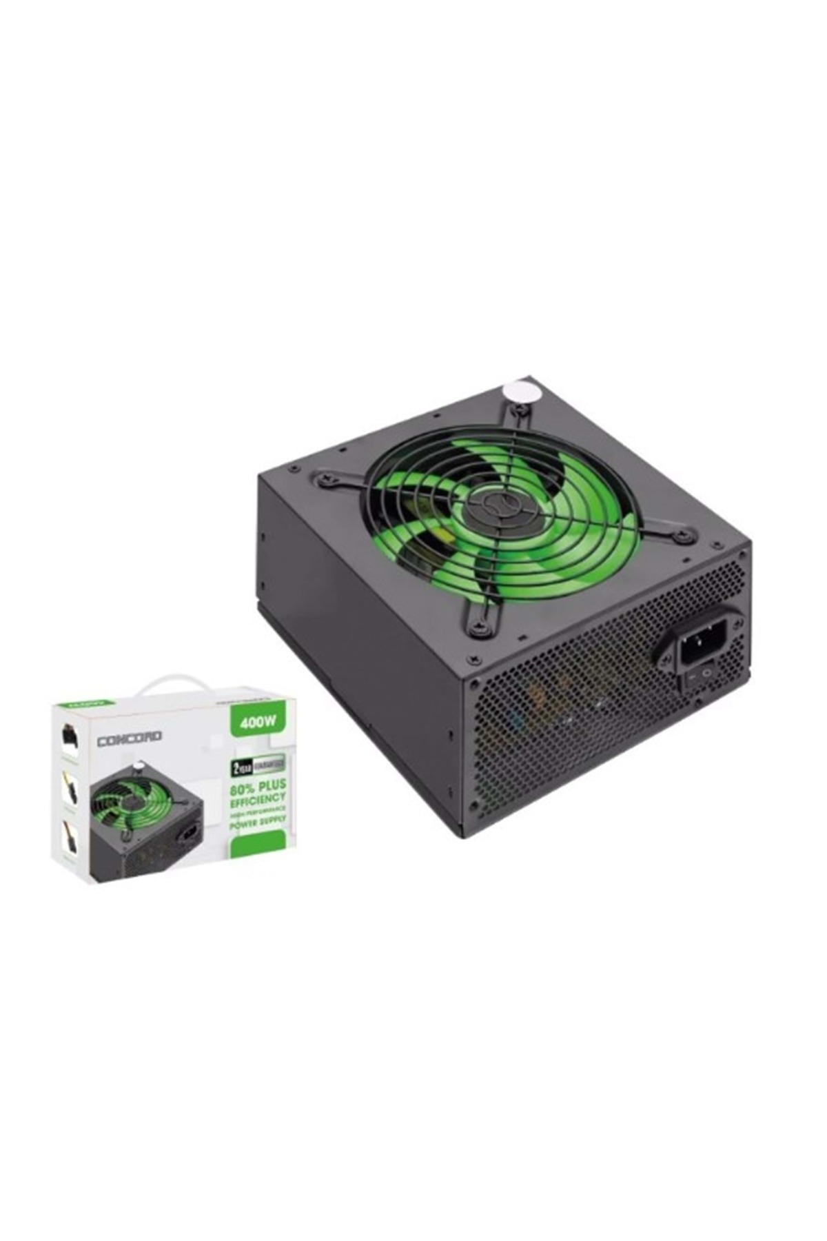 Midcom Box Midcom C-880 400W Oyuncu Gaming PC Power Supply 12CM Geniş Fan Güç ...