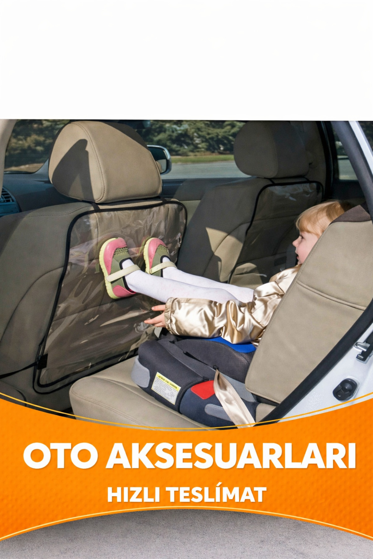 MorPort 2 Adet Lüx Oto Koltuk Arkası Koruyucu ( BÜTÜN ARABALARA UYUMLUDUR) fotoğrafı 2 (önizleme)