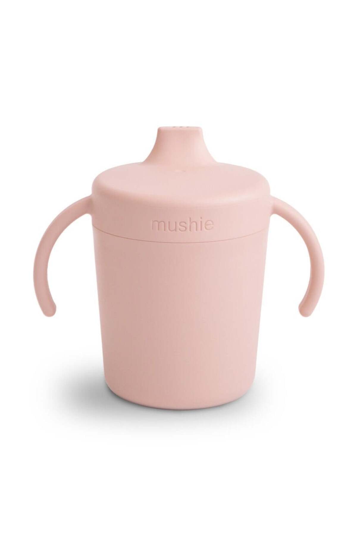 Mushie Kulplu Alıştırma Bardağı - Blush fotoğrafı 2 (önizleme)