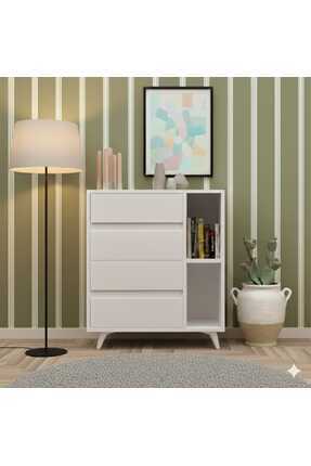 FUHO Tsela Şifonyer Beyaz