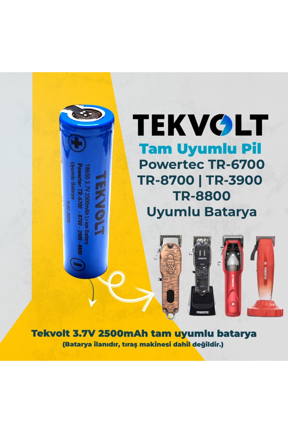 Tekvolt Enerji Powertec TR-6700 | TR- 8700 | TR-3900 | TR-8800