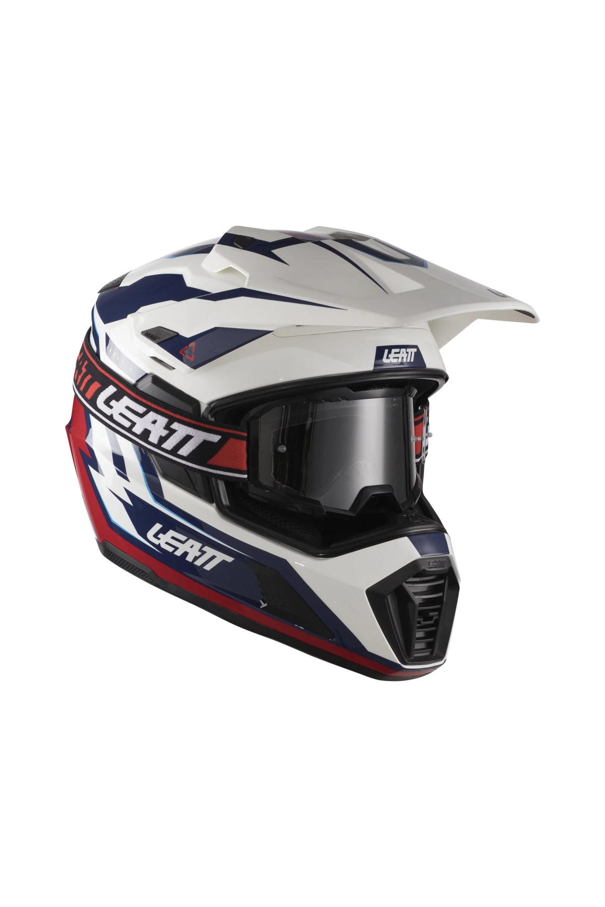 Leatt Adv 7.5 Beyaz Mavi Motosiklet Kaskı - Fiyatı, Yorumları