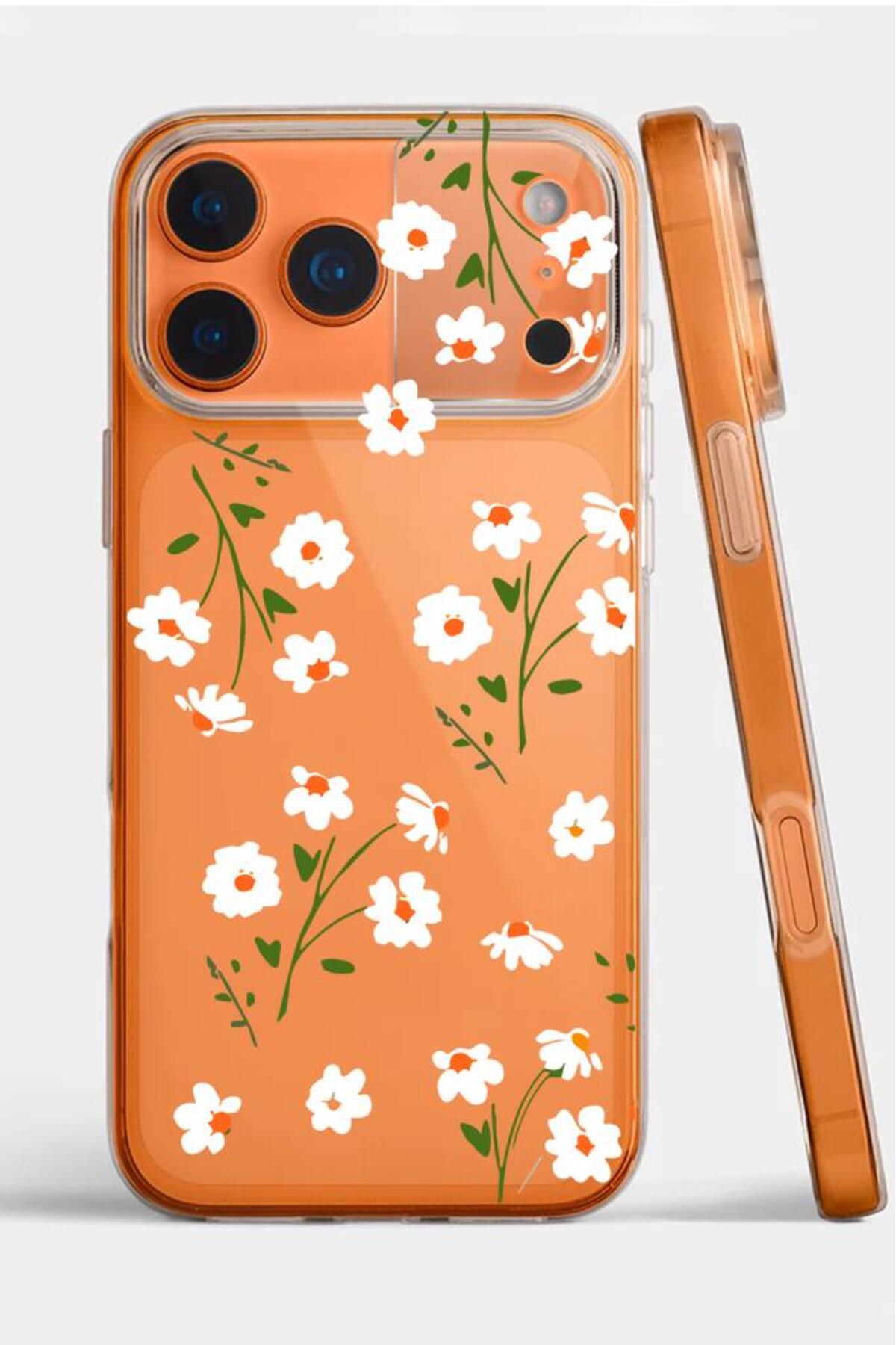Iphone 17 Pro Compatible Patterned Clear Silicone Case