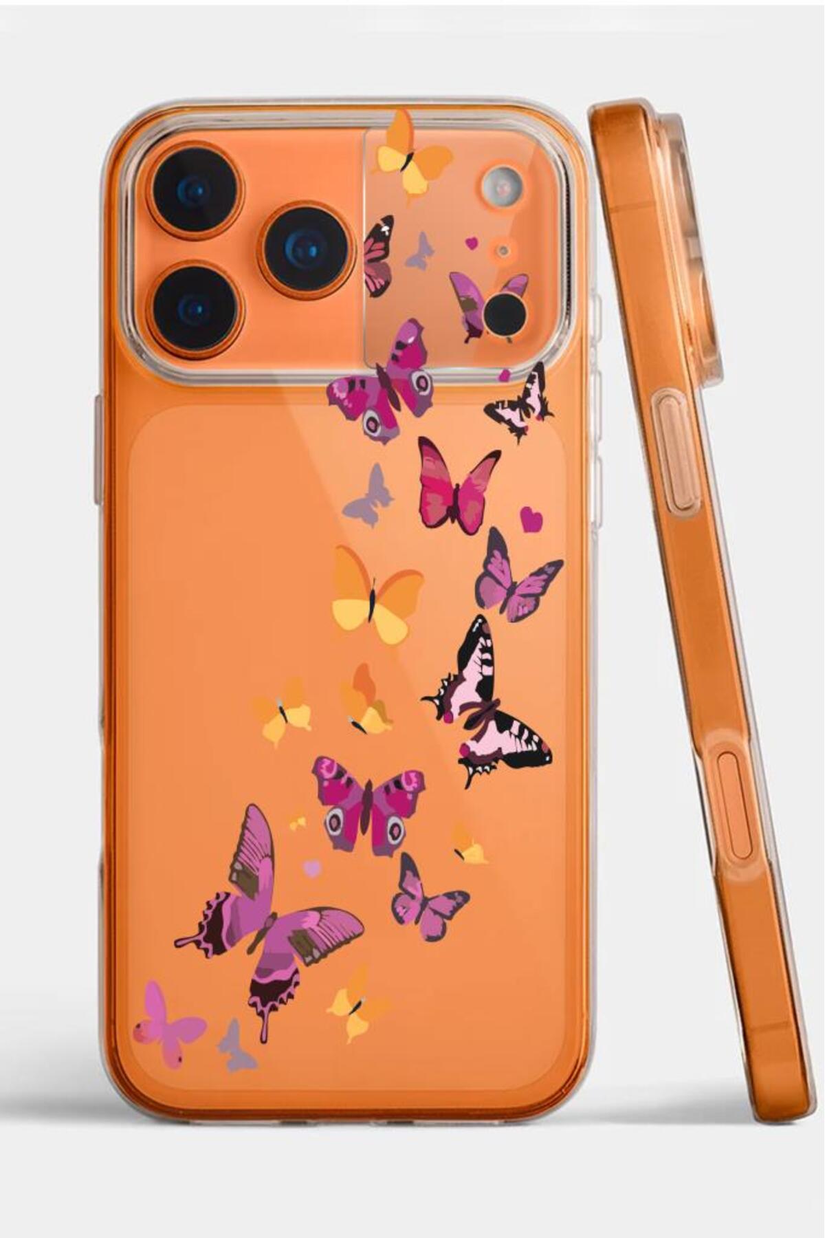 Iphone 17 Pro Compatible Patterned Clear Silicone Case