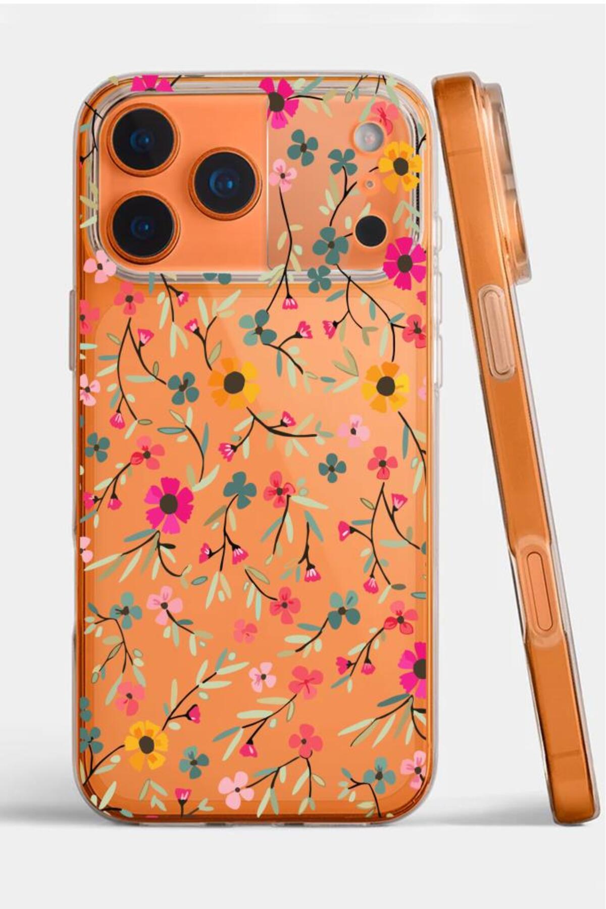 Iphone 17 Pro Compatible Patterned Clear Silicone Case