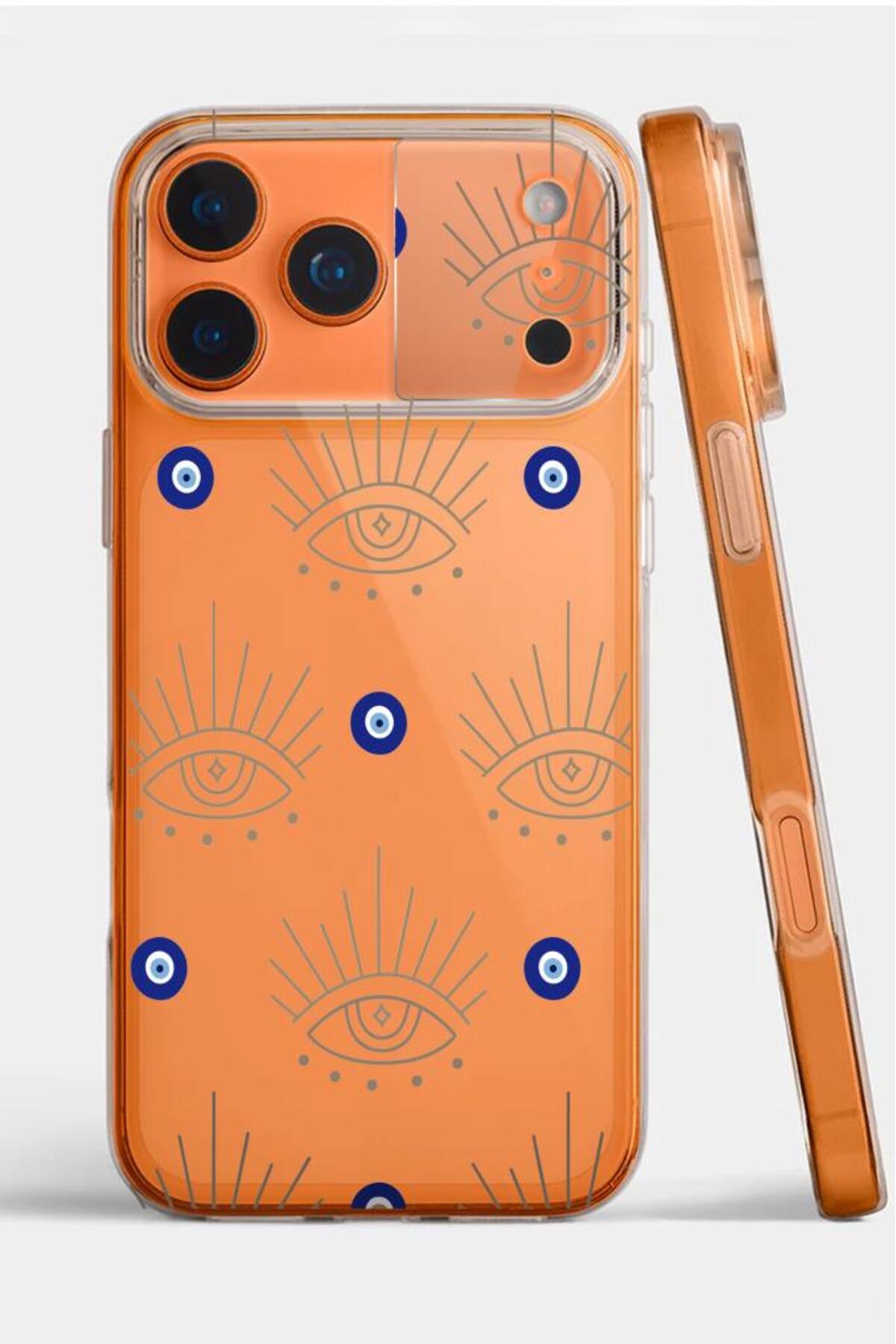 Iphone 17 Pro Compatible Patterned Clear Silicone Case