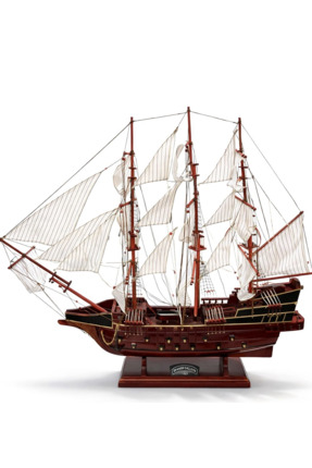 Energic 80x65 cm Ahşap Yelkenli Gemi