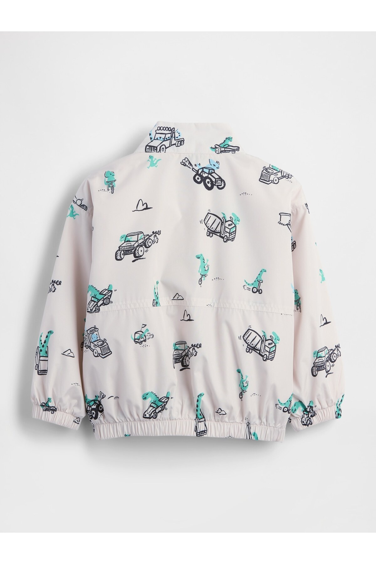 GAP Erkek Bebek Kırık Beyaz Rüzgarlık Ceket fotoğrafı 3 (önizleme)