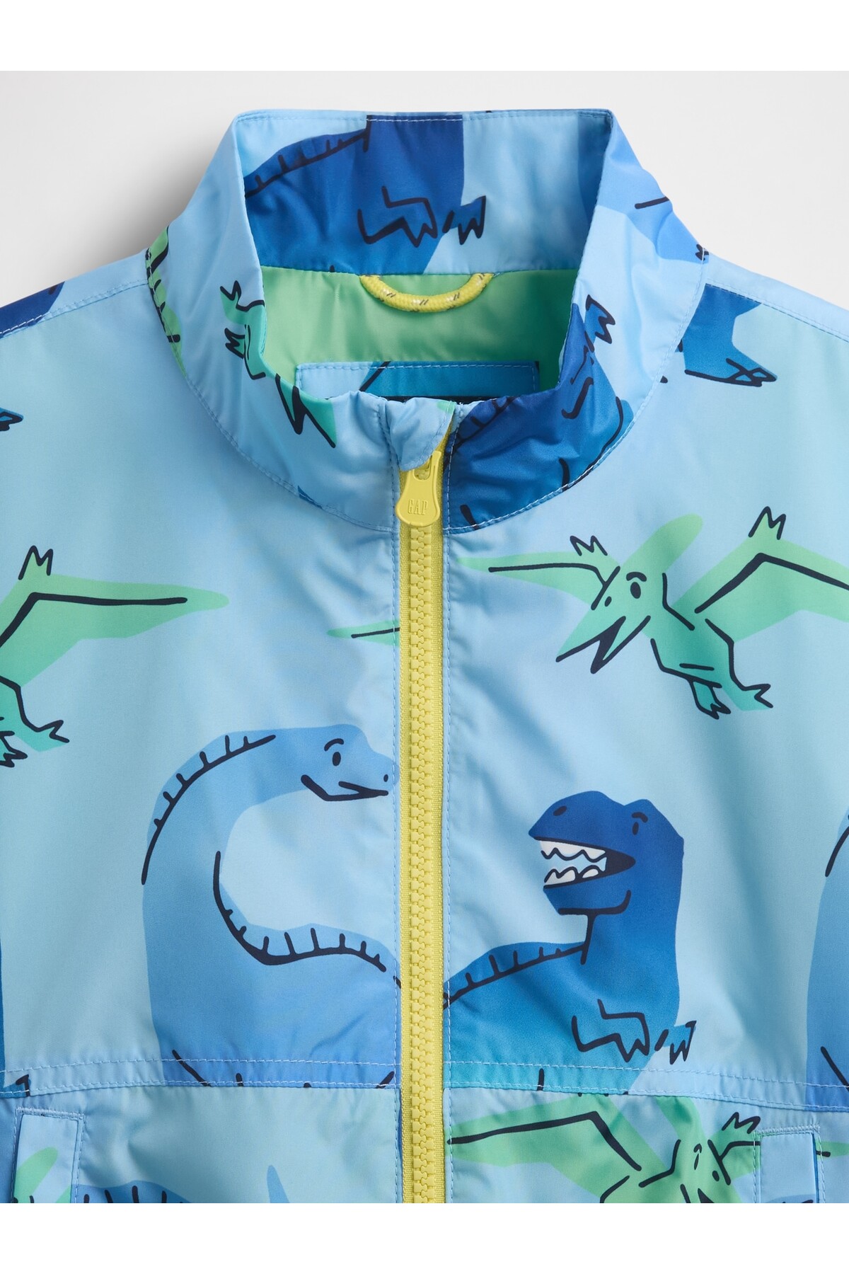 GAP Erkek Bebek Mavi Rüzgarlık Ceket fotoğrafı 2 (önizleme)