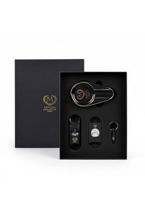 Myon Paris 4 Parça Puro Seti Küllük Kesici Delici Siyah