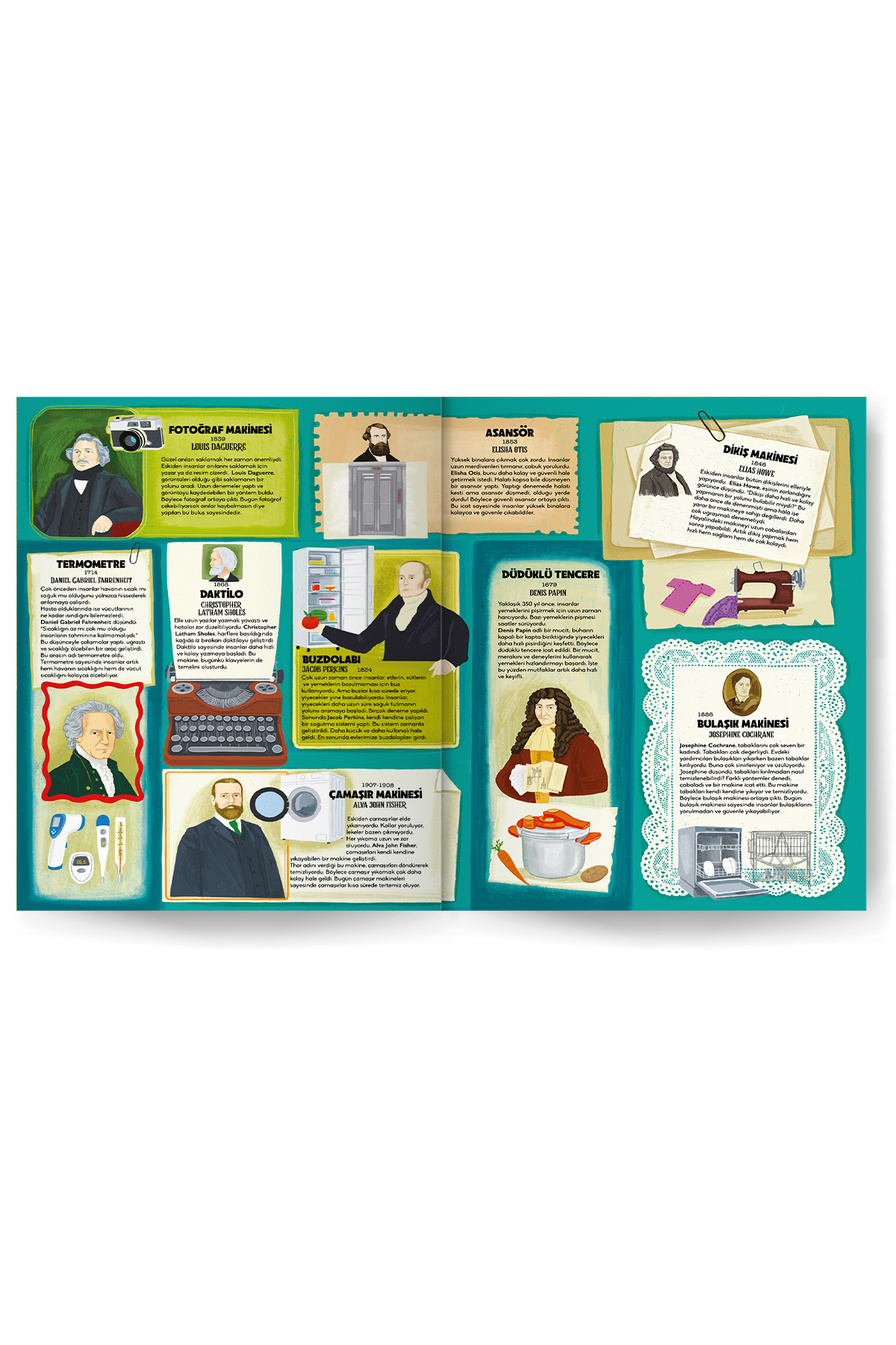 Çocuk Akademi İcatlar ve Mucitler Atlası fotoğrafı 2 (önizleme)