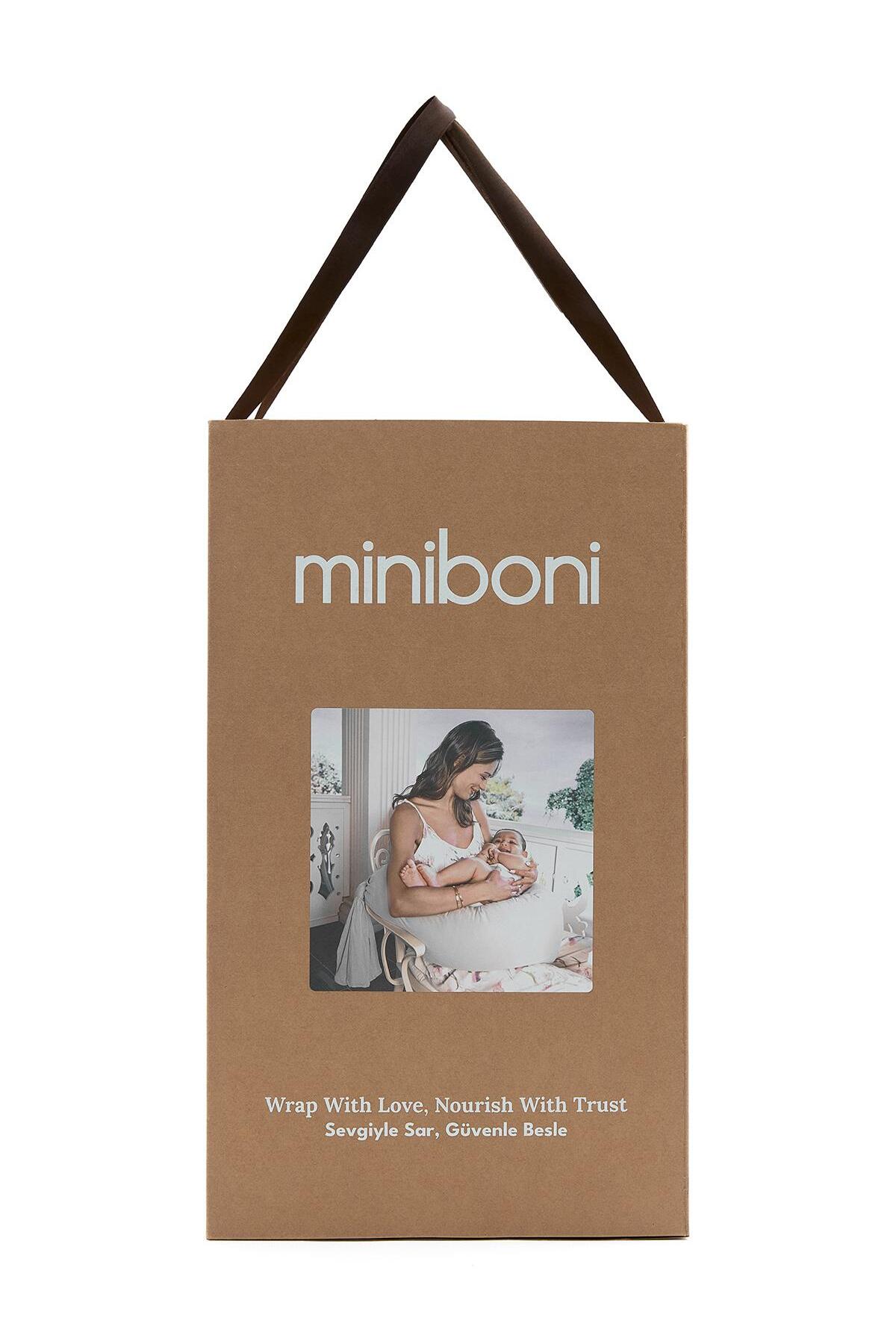 Mini Bonito Miniboni Hamile Destek & Emzirme Minderi - Bej fotoğrafı 2 (önizleme)
