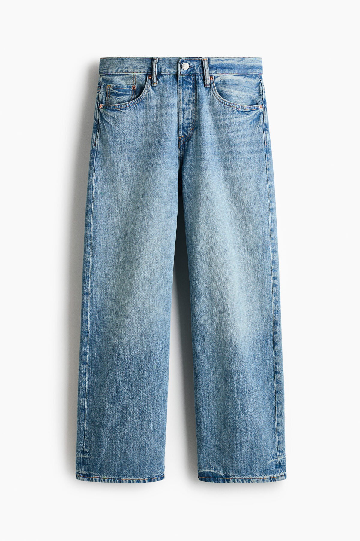 شلوار جین گشاد و راسته اچ اند ام شلوار جین H&M