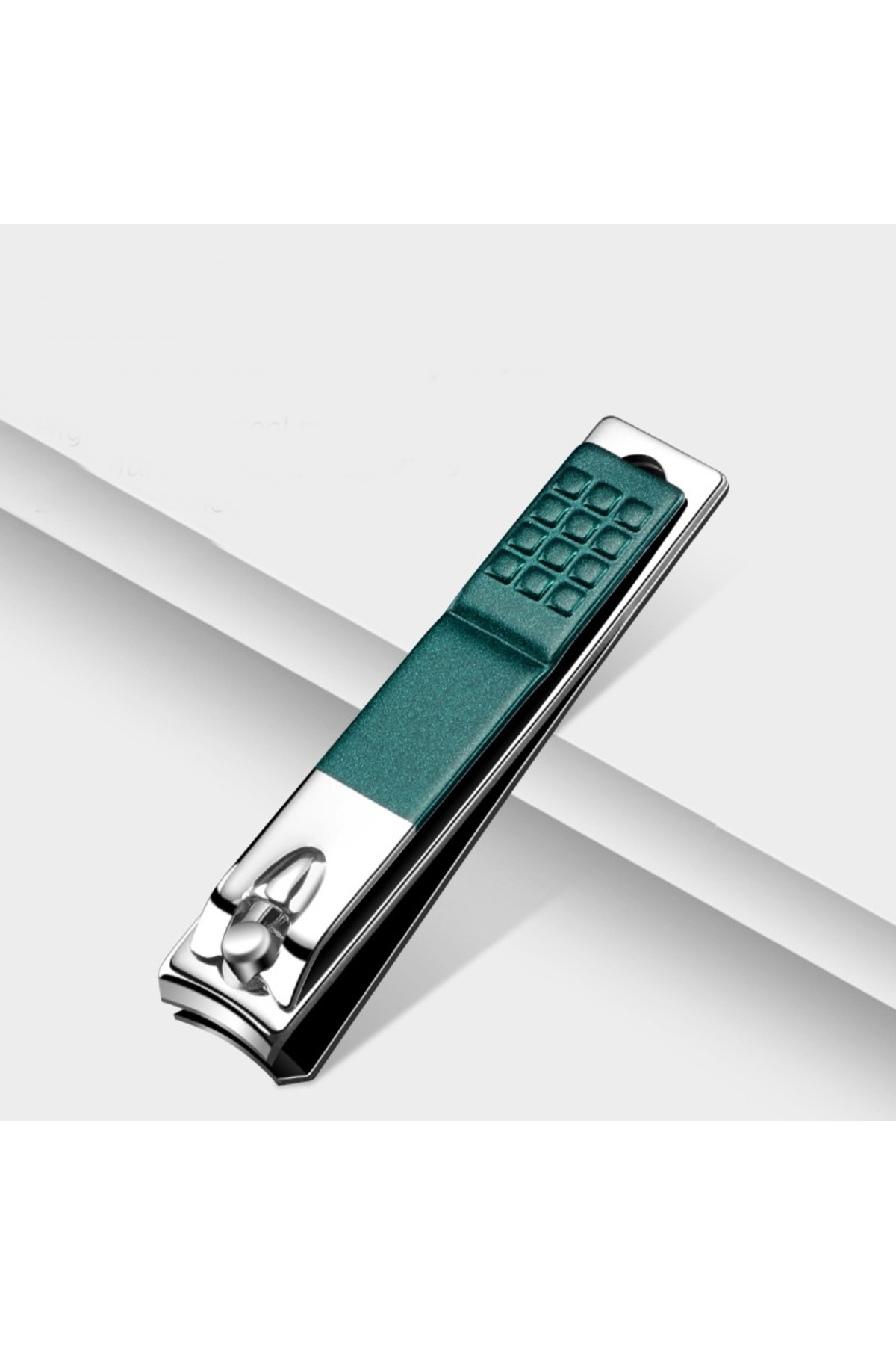 gaman Yeşil 6 Parça Fermuarlı Pu Deri Çantasında Tırnak Bakım Seti Kaş Makası Tırnak Makası Ve Törpü fotoğrafı 2 (önizleme)