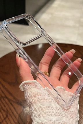 KVK PRİVACY Iphone 17 Pro Kılıf Sert Şeffaf Sararmaz İnce Kılıf Premium Ultra...