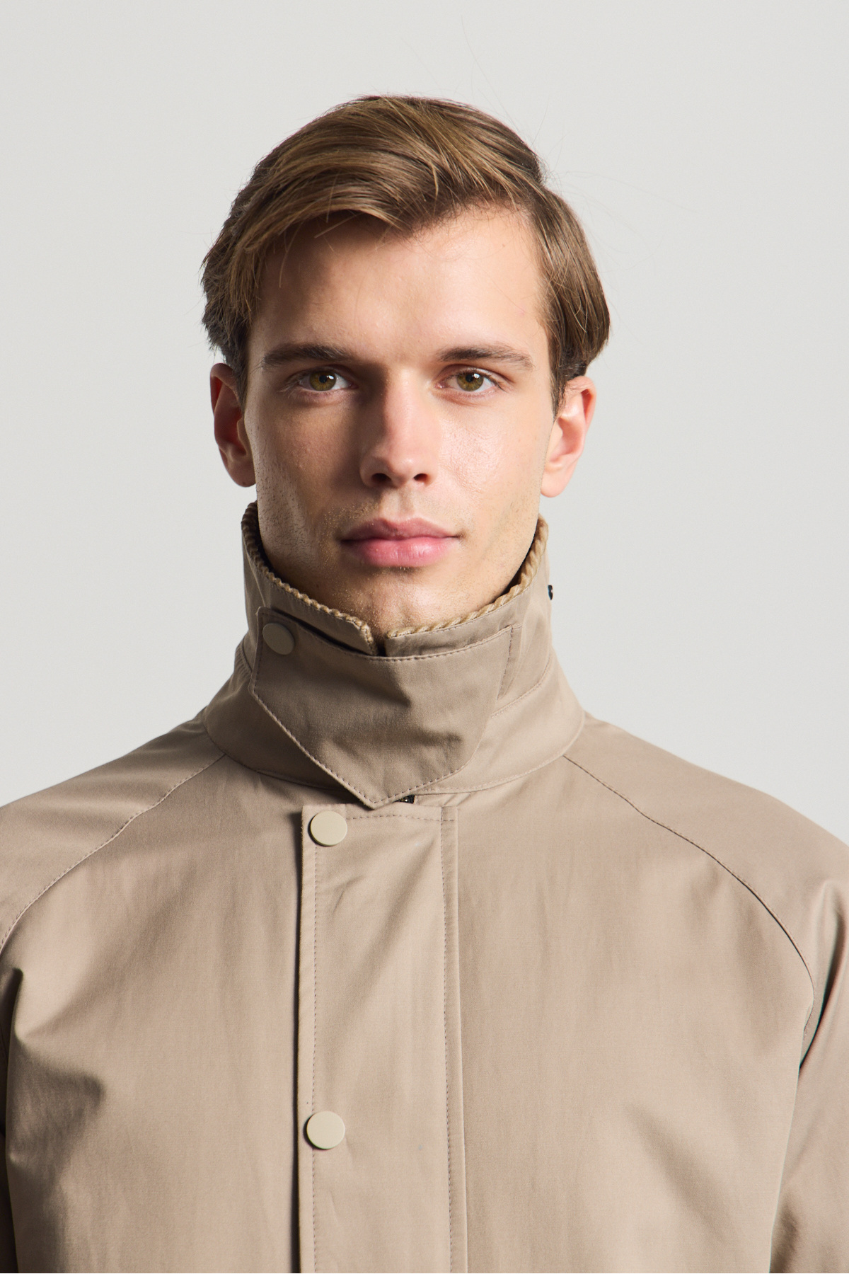 Danger  Erkek Premium Kadife Yaka Ceket Bej - Görsel 7