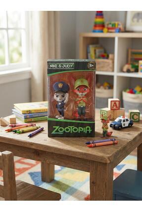 Natavanbutık 🚔🦊 Zootopia Nike&Judy - Judy Hopps ve Nick Wilde İkili Figür S...