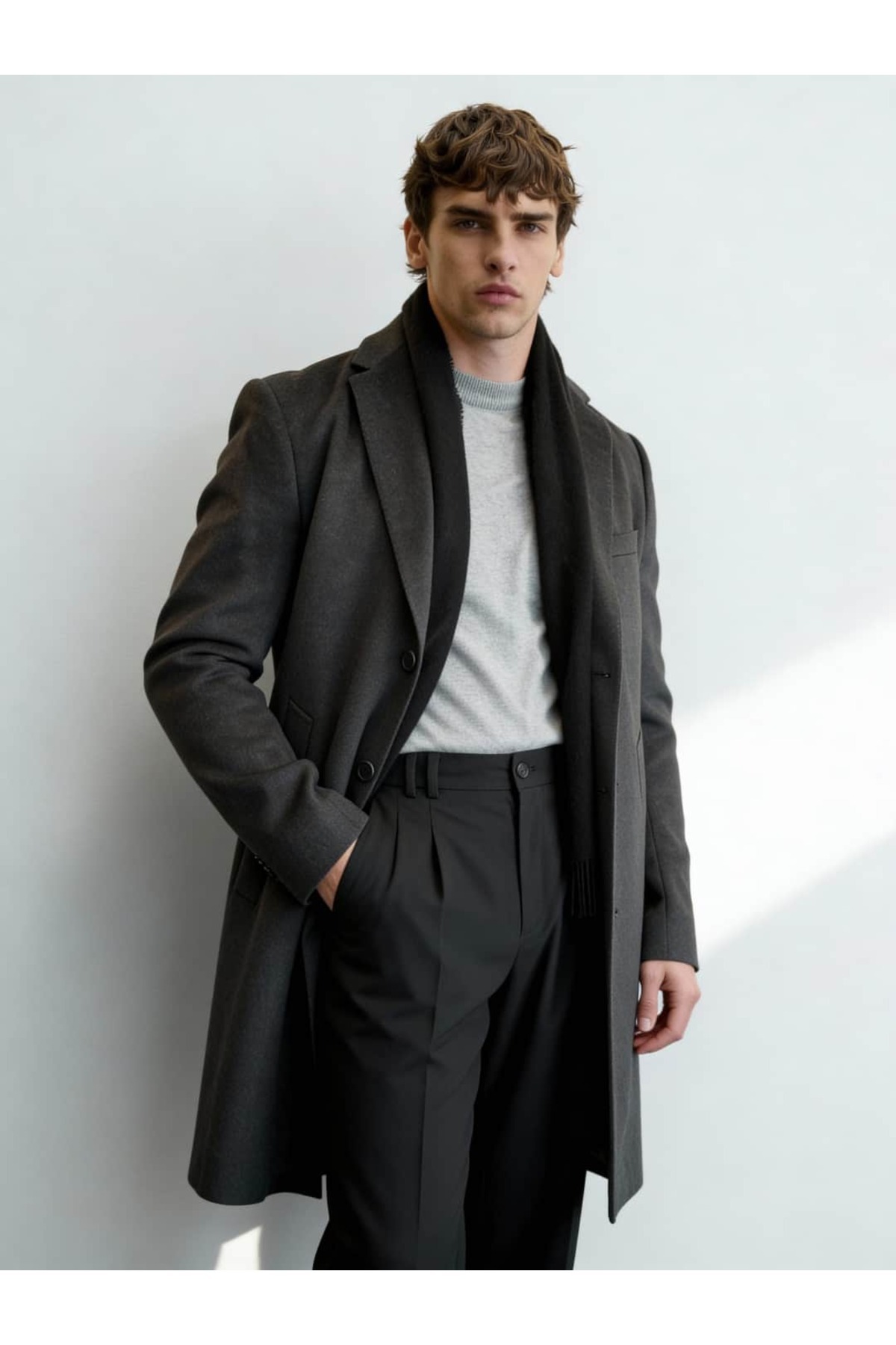 Atelier Old Money  Arcadius Siyah Kaban FW5978 - Görsel 3