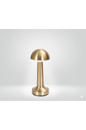 Noas Atina Şarlı Dokunmatik Dimmerli Gold Renk