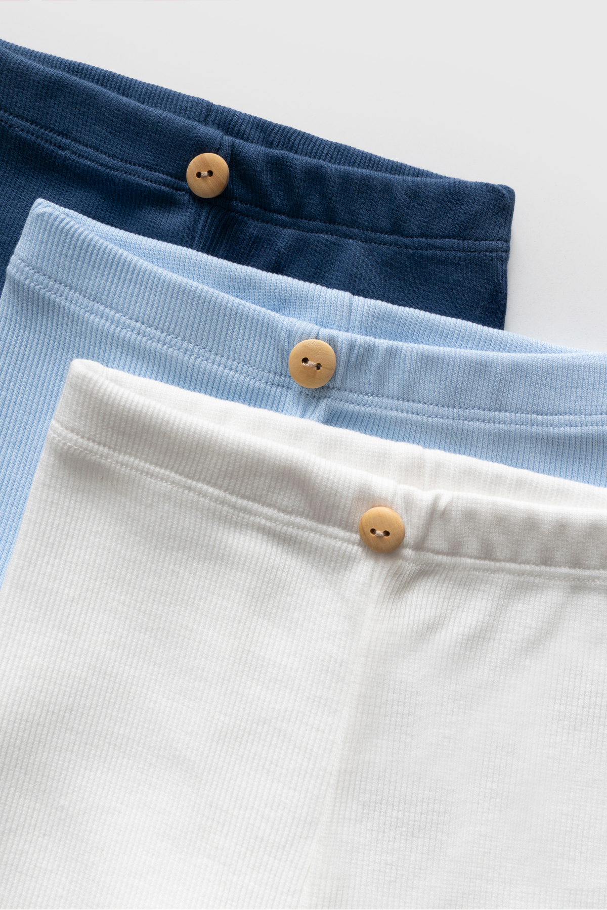 Alya&Alin Baby 3'lü Fitilli Esnek Bebek Tayt 0-2 Yaş fotoğrafı 2 (önizleme)