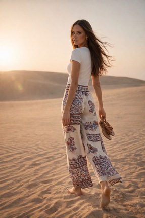 allys BOLPAÇA KEMERLİ İÇİASTARLI PANTOLON