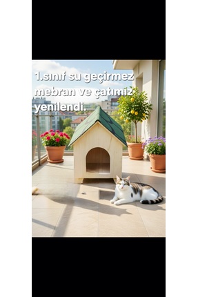 legenbrand Kedi Evi Kedi kafesi, Dış Mekan Kedi Evi, Su Geçirmez Dış Mekan Ke...