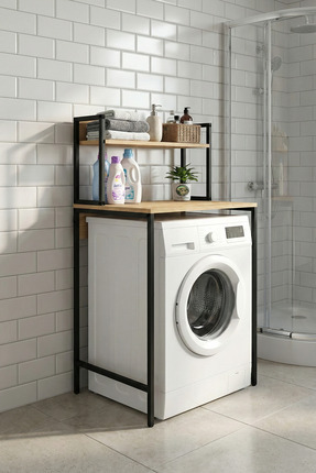 Taşdibi Home Çamaşır Makinesi Üstü Düzenleyici Raf