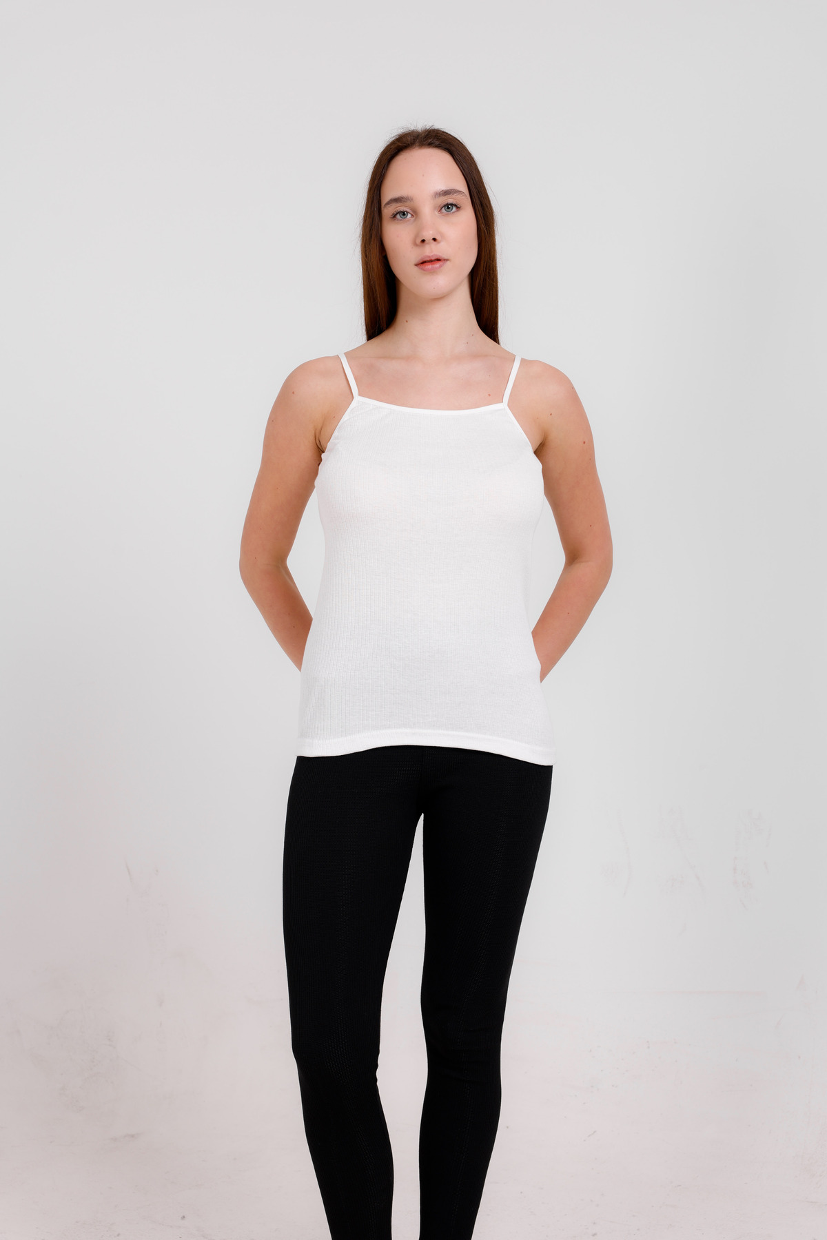 Genel Markalar  KADIN FİTİLLİ PAMUKLU 4'LÜ ATLET - Görsel 6