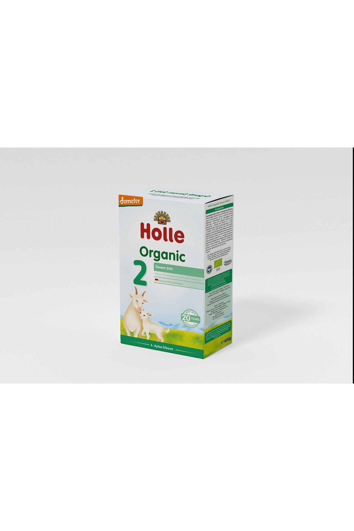 Holle ORGANİK KEÇİ 2 DEVAM SÜTÜ 400 GR fotoğrafı 2 (önizleme)
