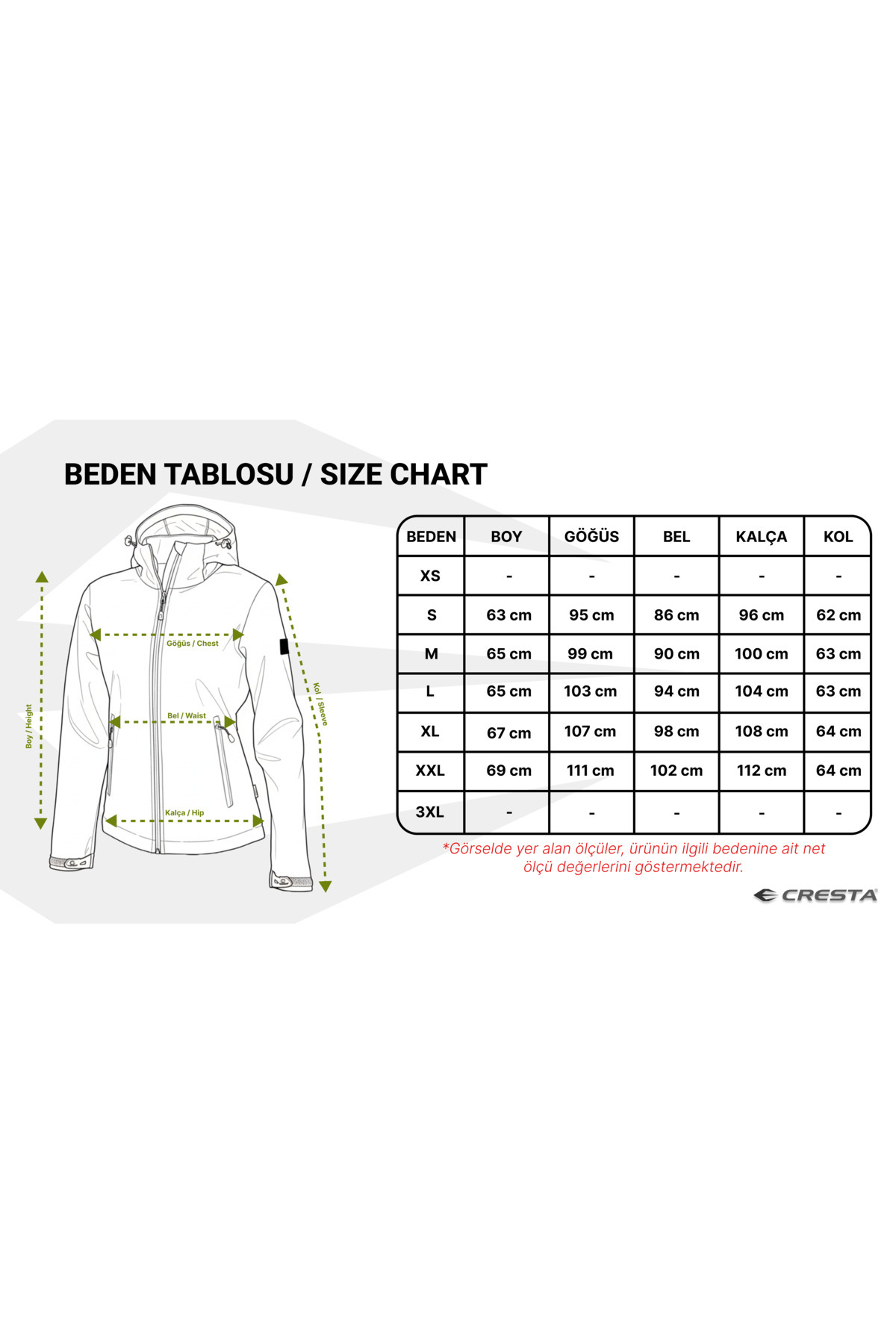 Cresta Outdoor Kapüşonlu Kadın Basic Softshell Ceket görsel 4