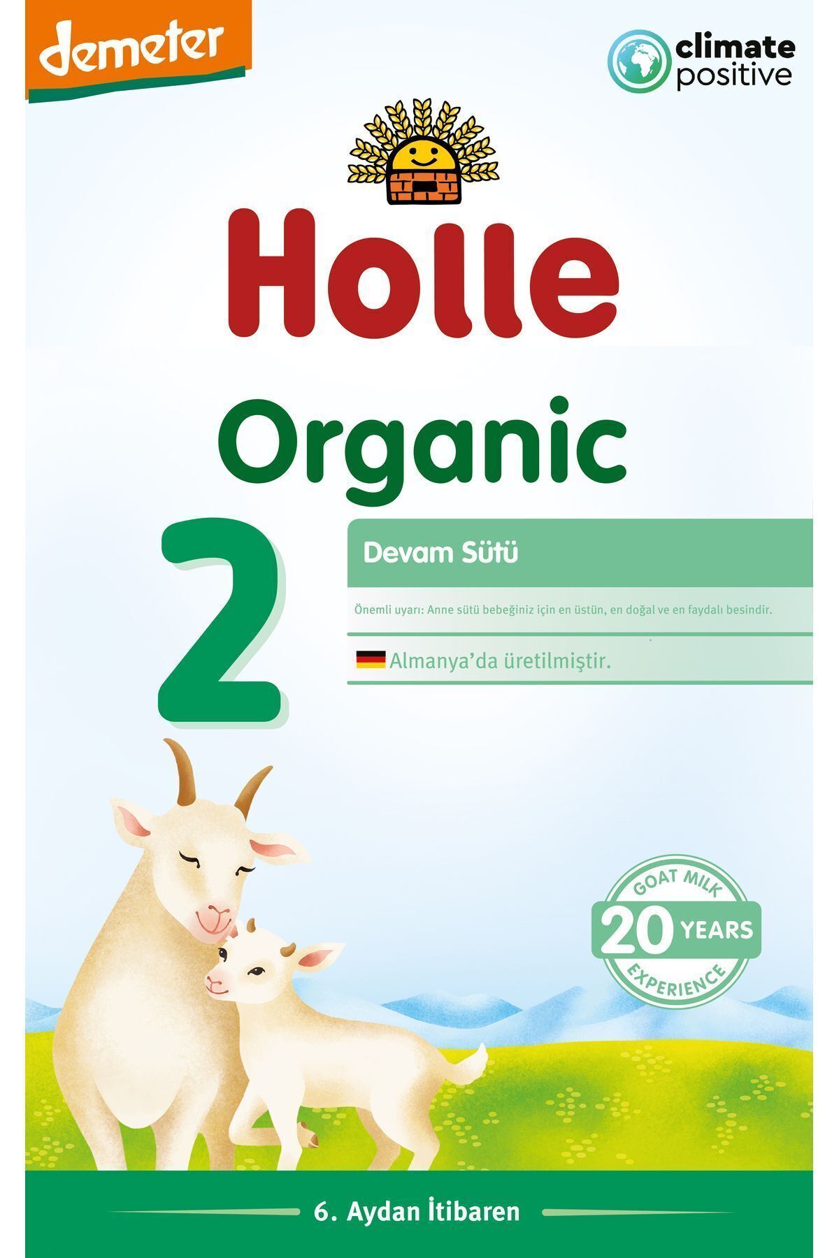 Holle ORGANİK 2 KEÇİ DEVAM SÜTÜ 10 Adet fotoğrafı 2 (önizleme)