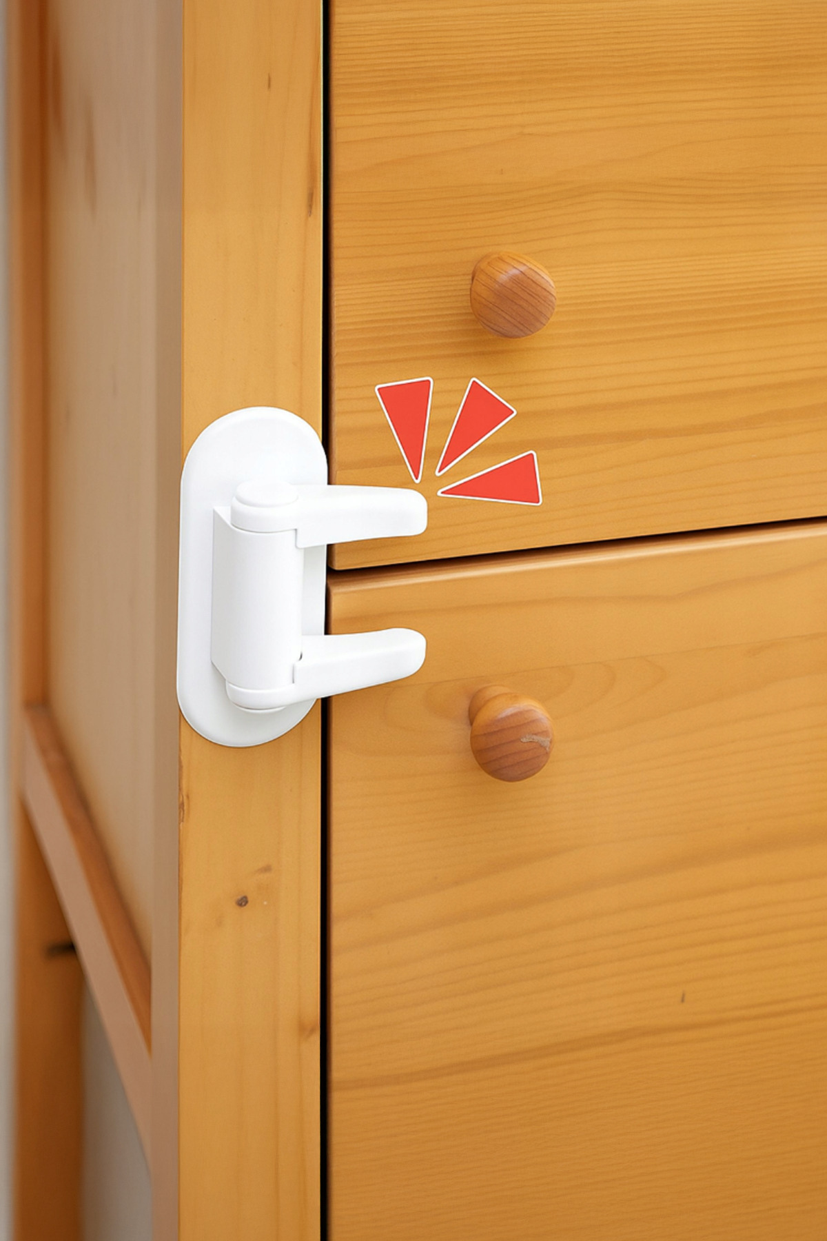 omilife Manuel Çocuk Kapı Kilidi Kendinden Yapışkanlı Bebek Emniyet Kilidi Pratik Çok Fonksiyonlu Kilit fotoğrafı 5 (önizleme)