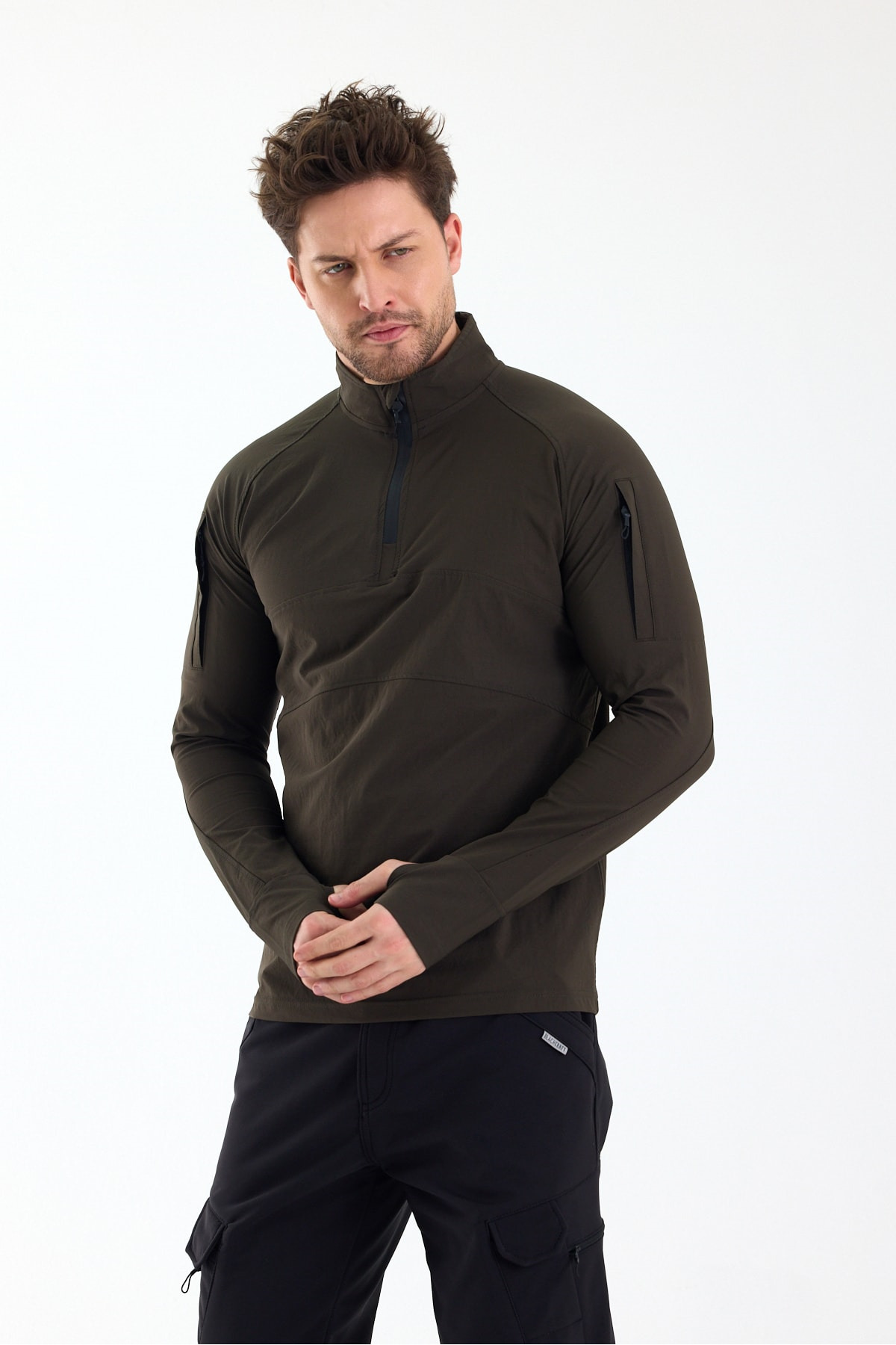 twentyfive25 Erkek Outdoor Taktik Sweatshirt