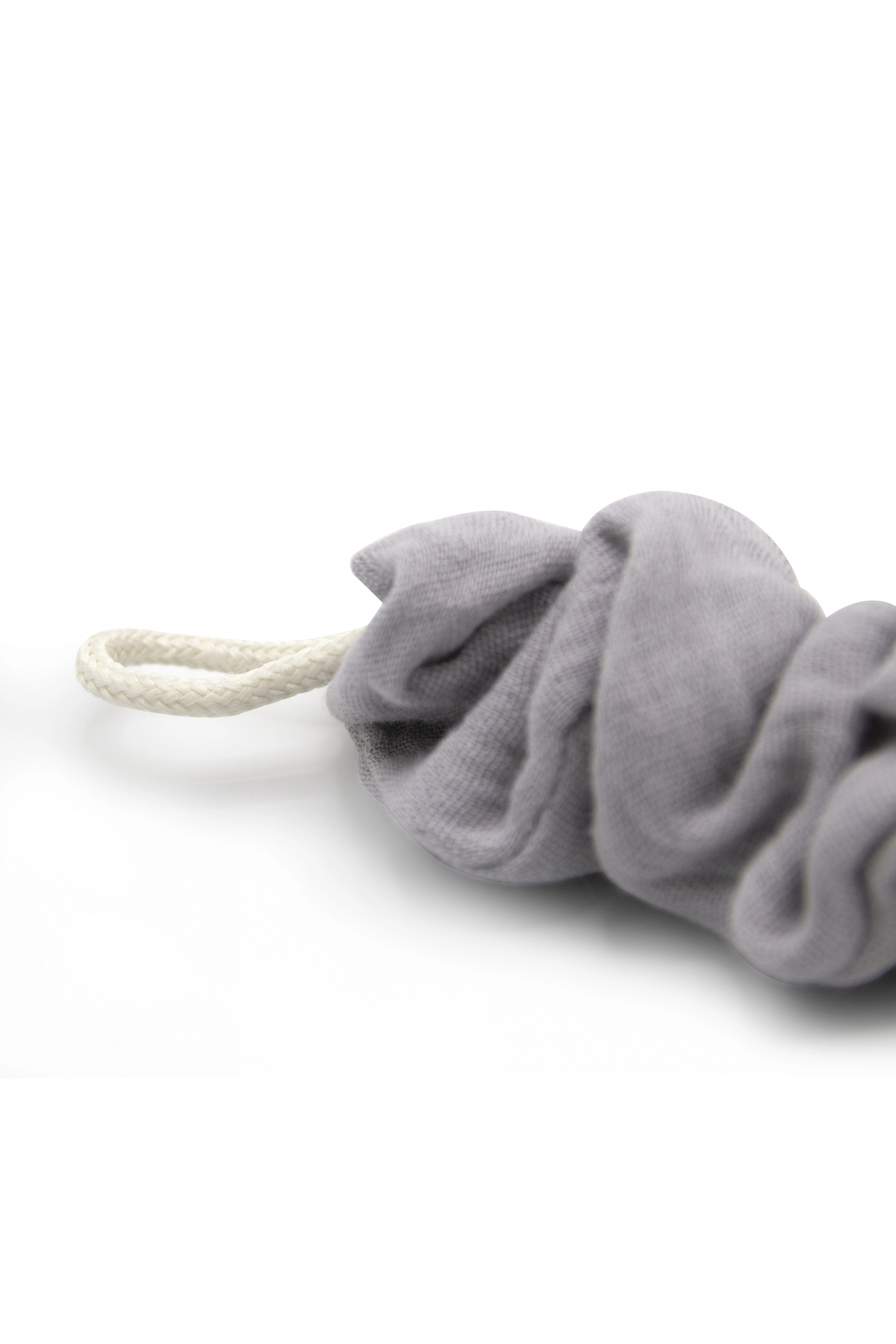 Babyjem Bürümcüklü Emzik Askısı Gri fotoğrafı 3 (önizleme)