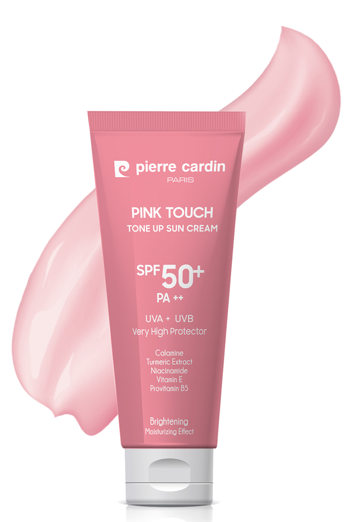 کرم ضد آفتاب روشن کننده صورت تون ایşitleyici Pink Touch Tone-Up SPF50+/PA++ – 50 میلی لیتر