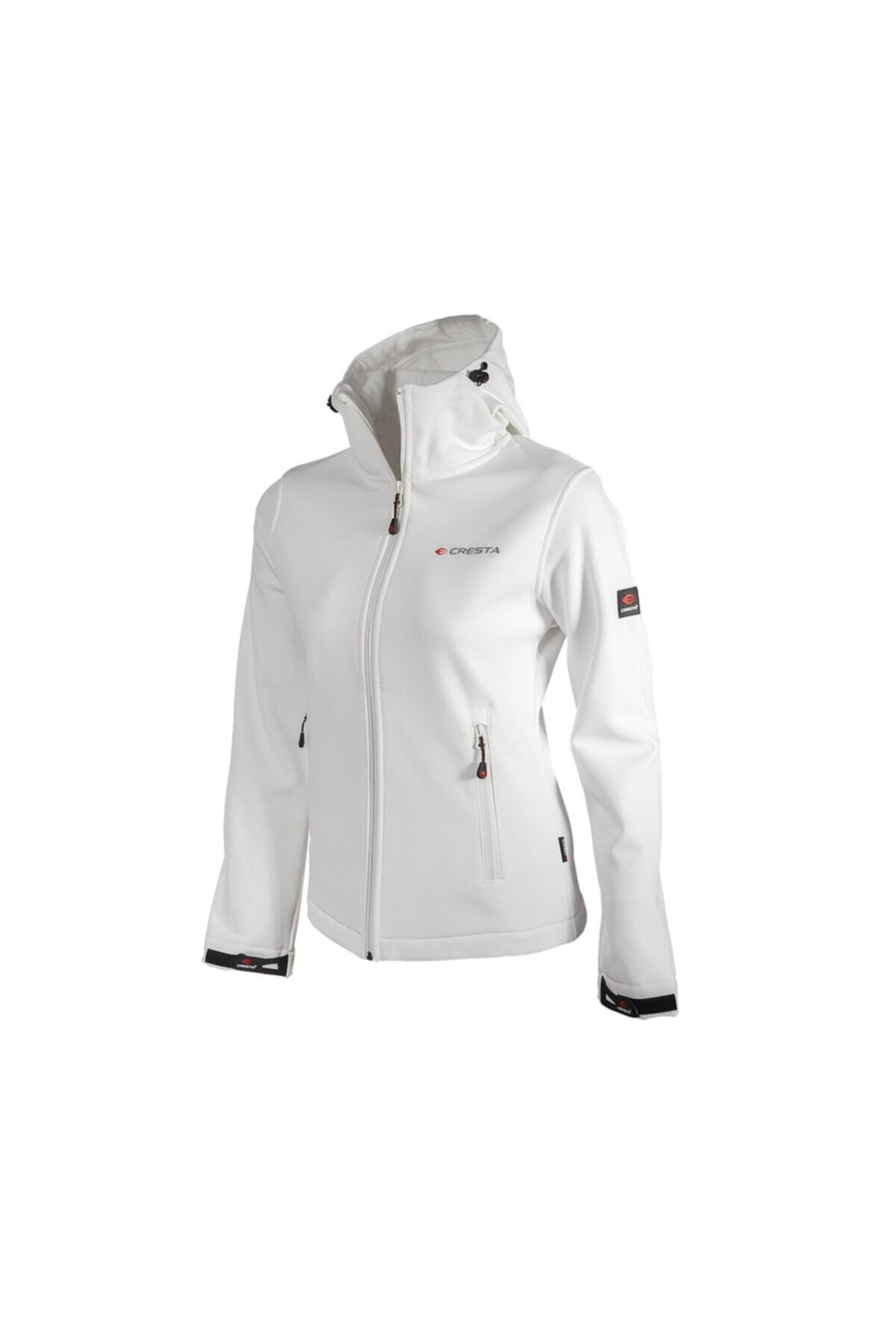 Cresta Outdoor Kapüşonlu Kadın Basic Softshell Ceket